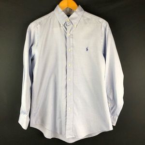 Ralph Lauren Classic Fit Blue Button Down Shirt